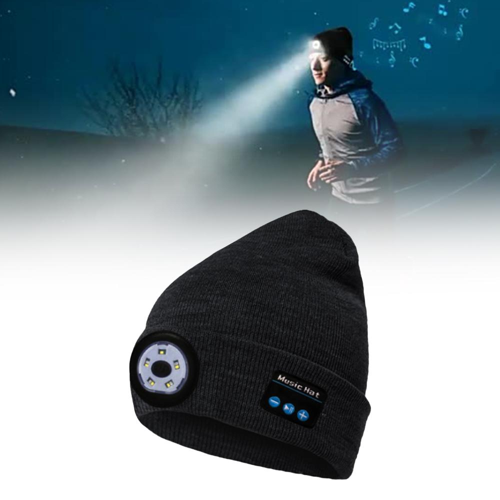 
  
  Wireless Bluetooth LED Lighted Hat with Music Speakers
  
