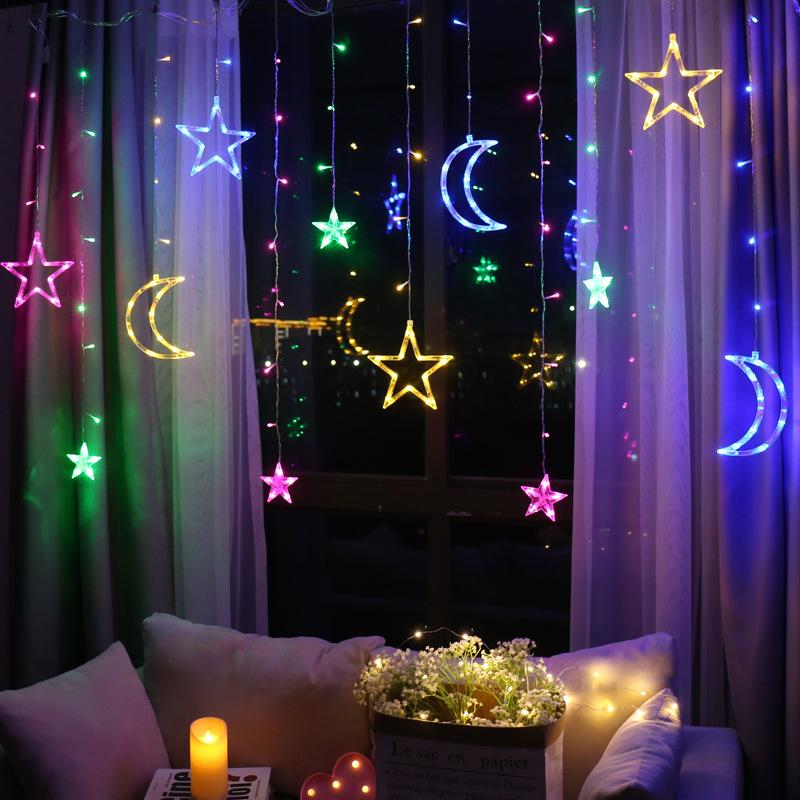 
  
  Moon Star Lamp String Light Remote Control
  
