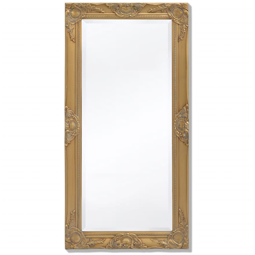 
  
  Espejo de Pared Estilo Barroco 39.4"x19.7" Blanco
  
